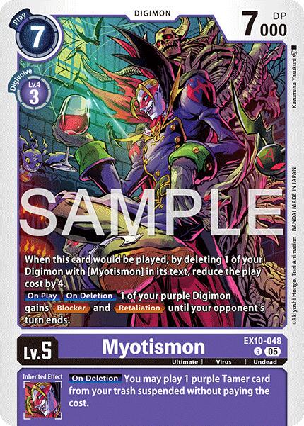 Myotismon [Foil] #EX10-048