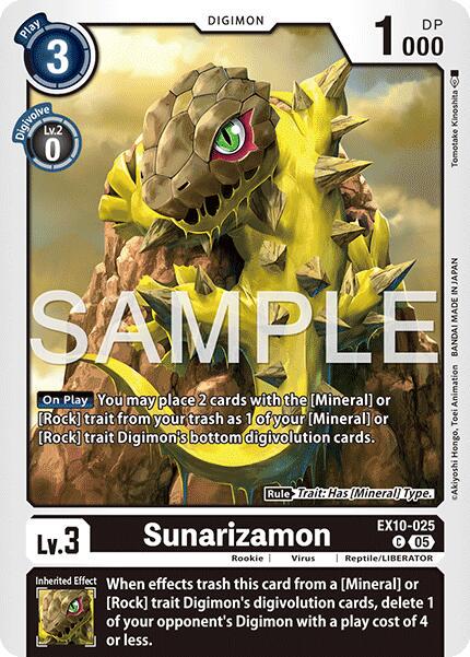 Sunarizamon #EX10-025