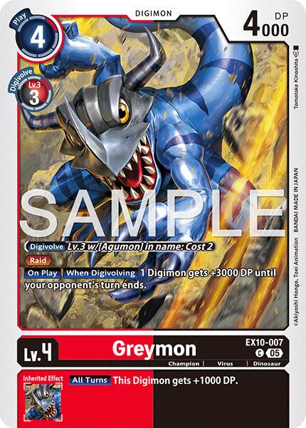 Greymon #EX10-007
