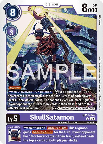SkullSatamon #EX10-049