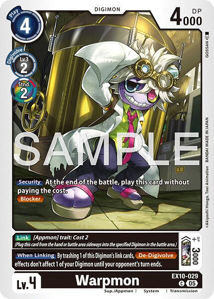 Warpmon #EX10-029