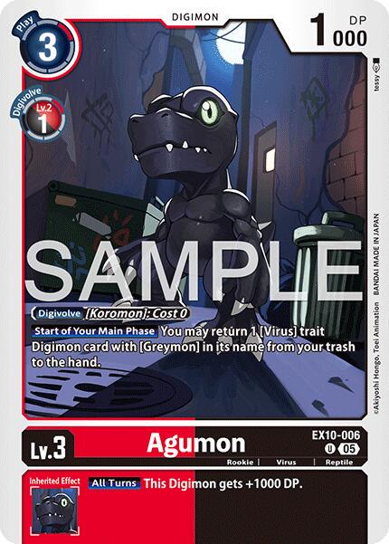 Agumon #EX10-006