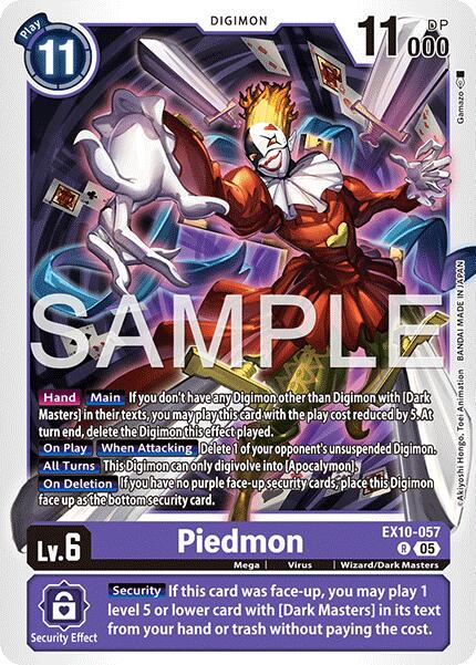 Piedmon [Foil] #EX10-057