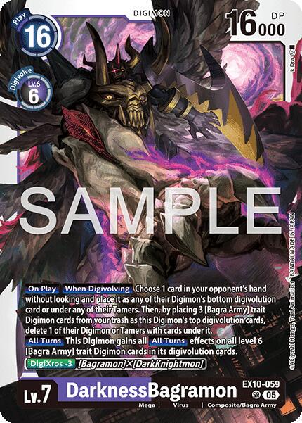 DarknessBagramon [Foil] #EX10-059