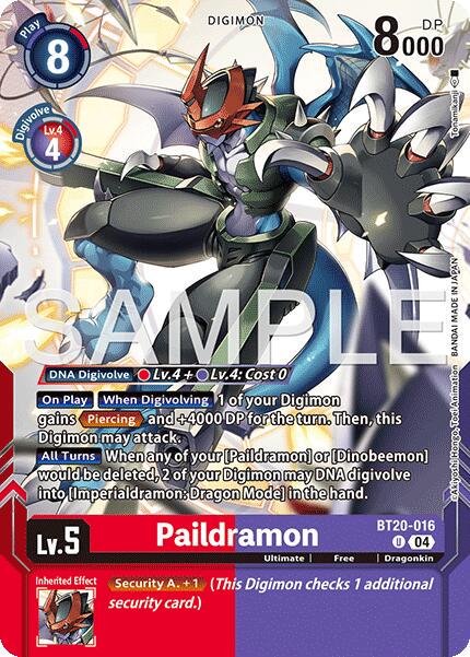 Paildramon [Playmat] #BT20-016