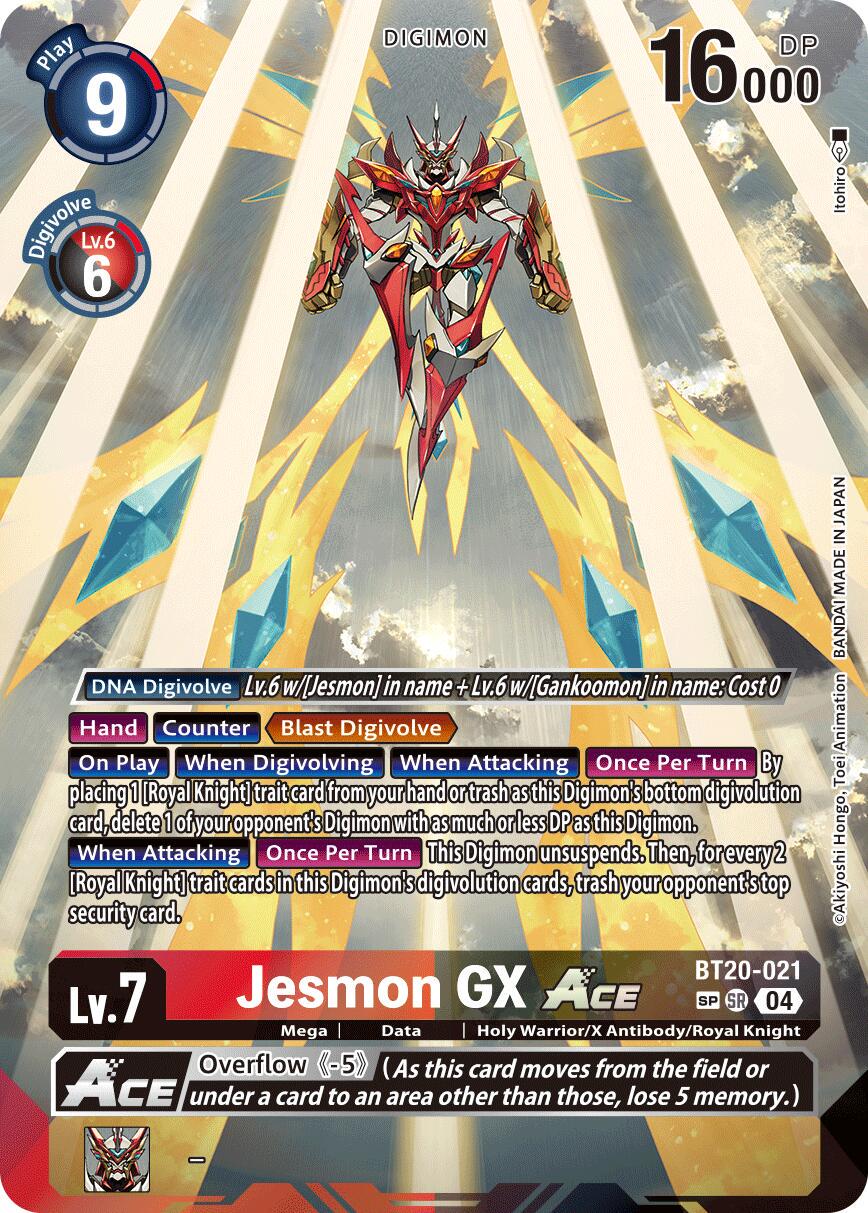 Jesmon GX ACE [Textured Foil] #BT20-021