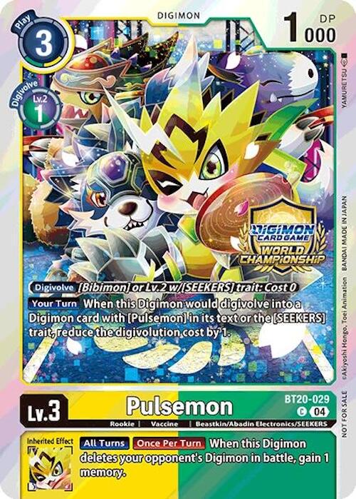 Pulsemon [Regionals Champion] #BT20-029