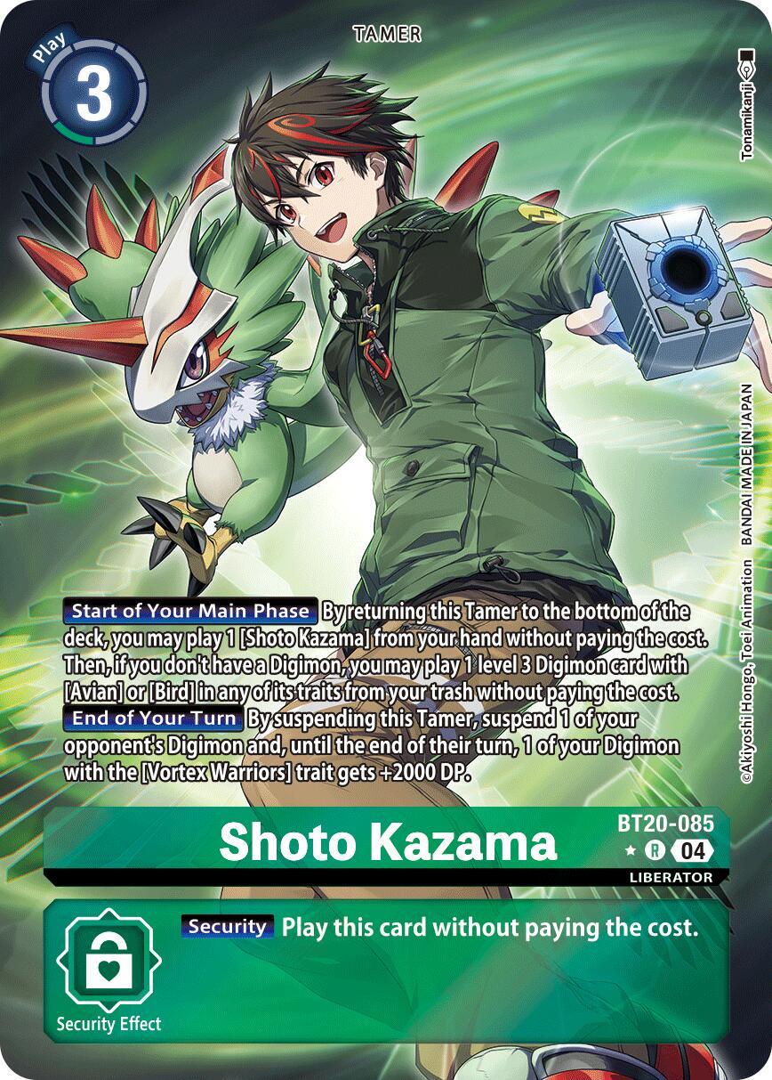 Shoto Kazama [Alternate Art Foil] #BT20-085
