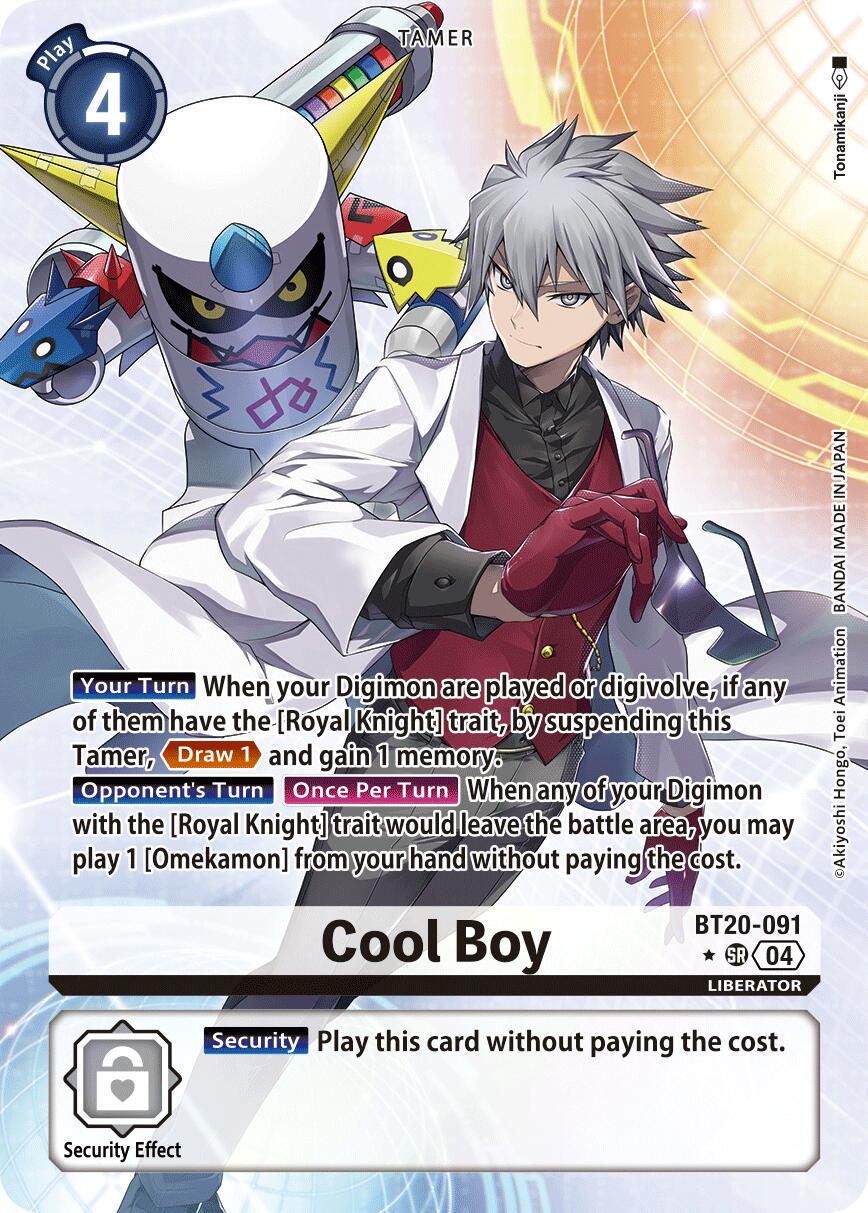 Cool Boy [Alternate Art Foil] #BT20-091