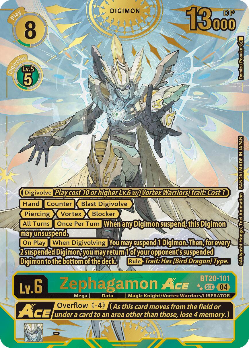 Zephagamon ACE [Textured Foil] #BT20-101