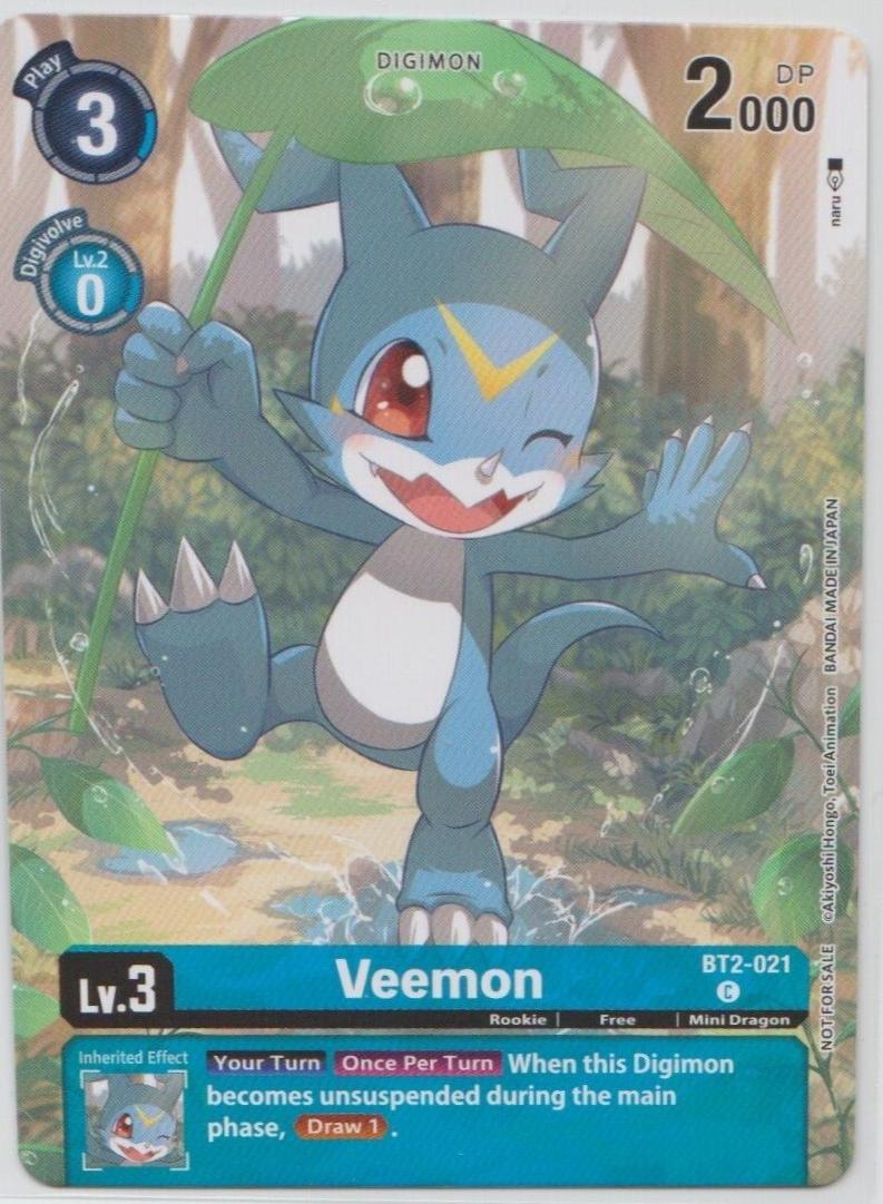 Veemon #BT2-021