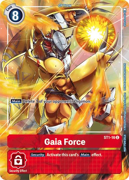 Gaia Force [Tamer's Evolution Box Foil] #ST1-16
