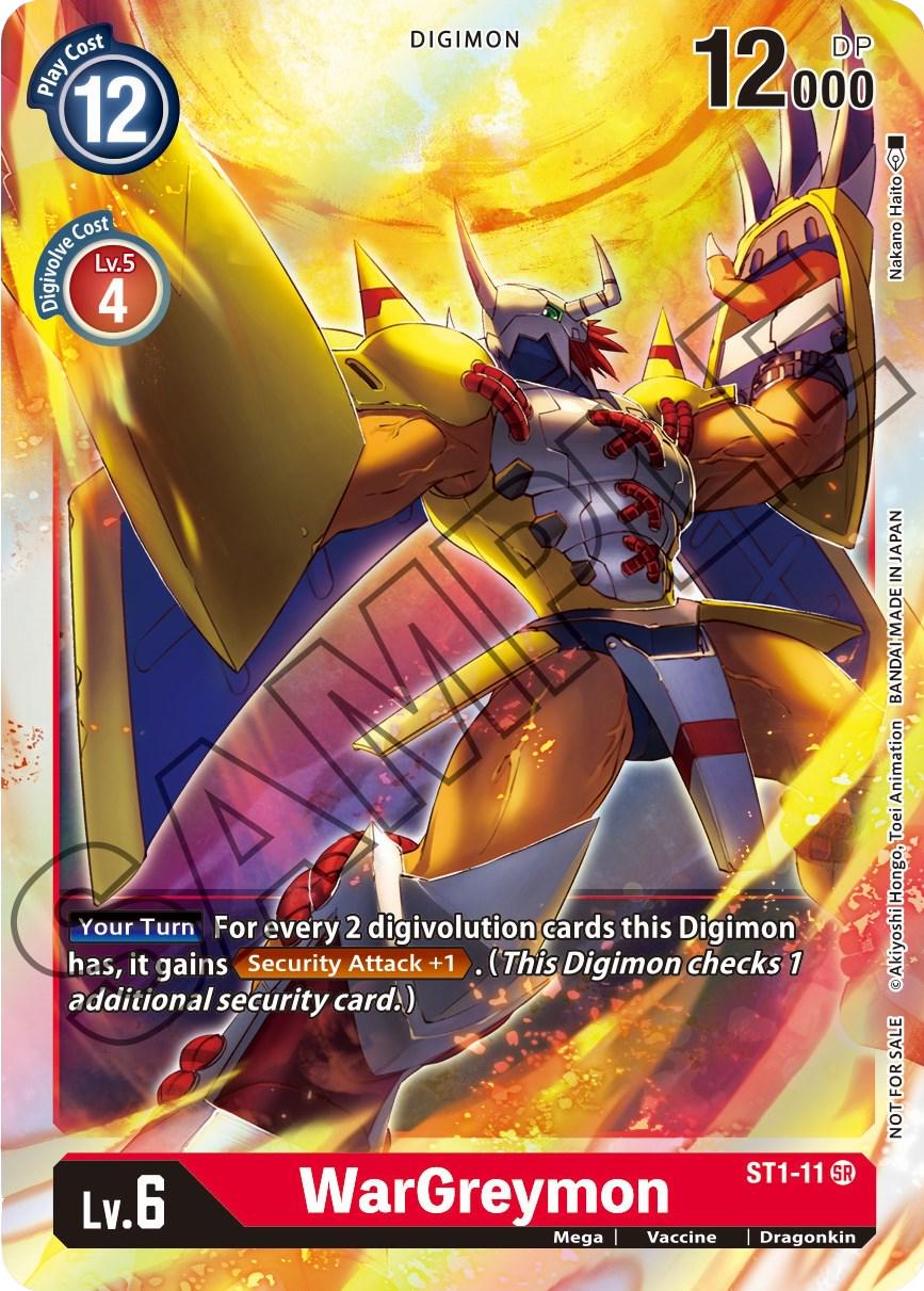 WarGreymon [Event Pack Foil] #ST1-11