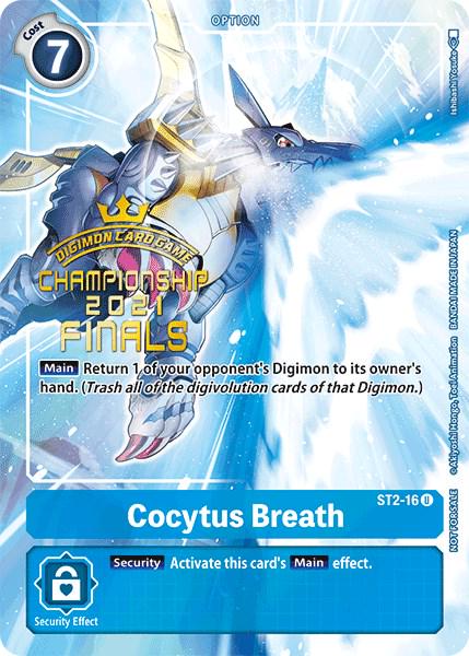Cocytus Breath [Championship Tamer's Evolution Pack Foil] #ST2-16