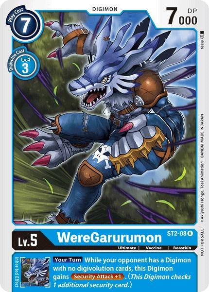 WereGarurumon [Tamer Party Promo] #ST2-08