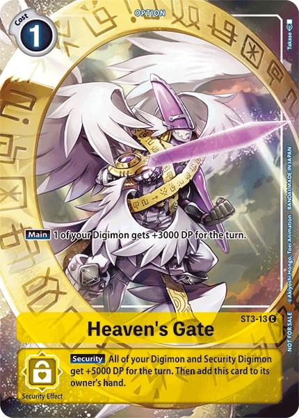Heaven's Gate [Tamer's Evolution Box Foil] #ST3-13