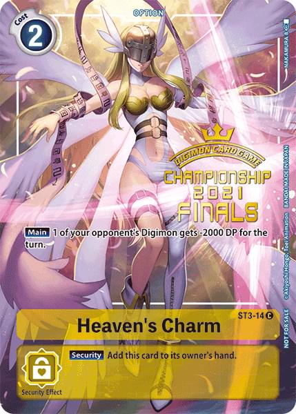 Heaven's Charm [Championship Tamer's Evolution Pack Foil] #ST3-14