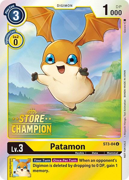 Patamon [Store Champion Foil] #ST3-04