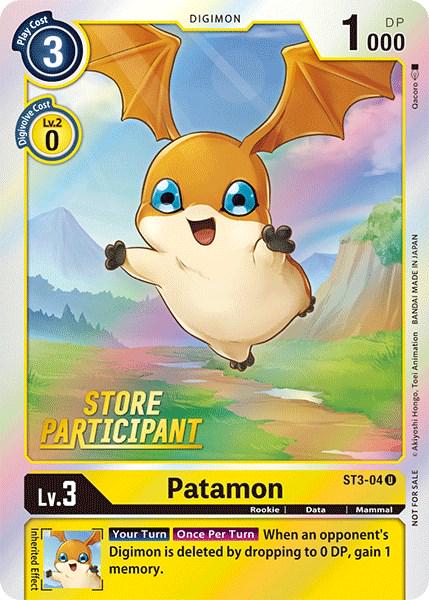 Patamon [Store Participant Foil] #ST3-04