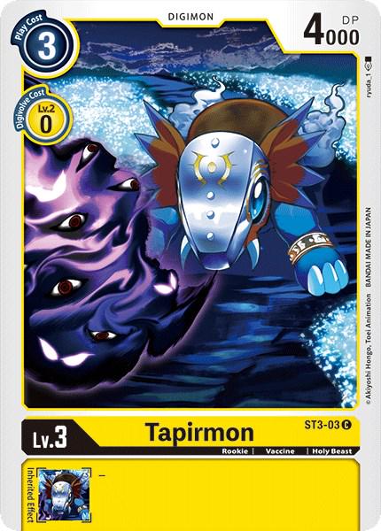 Tapirmon #ST3-03