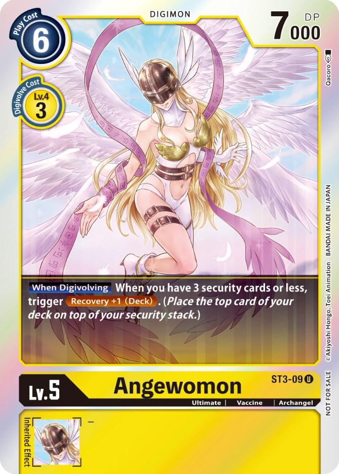 Angewomon [Official Tournament Pack Foil] #ST3-09