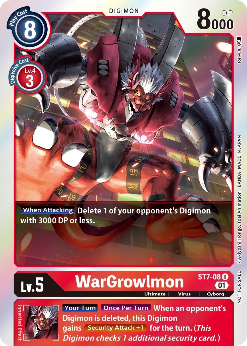 WarGrowlmon [Gen Con Foil] #ST7-08