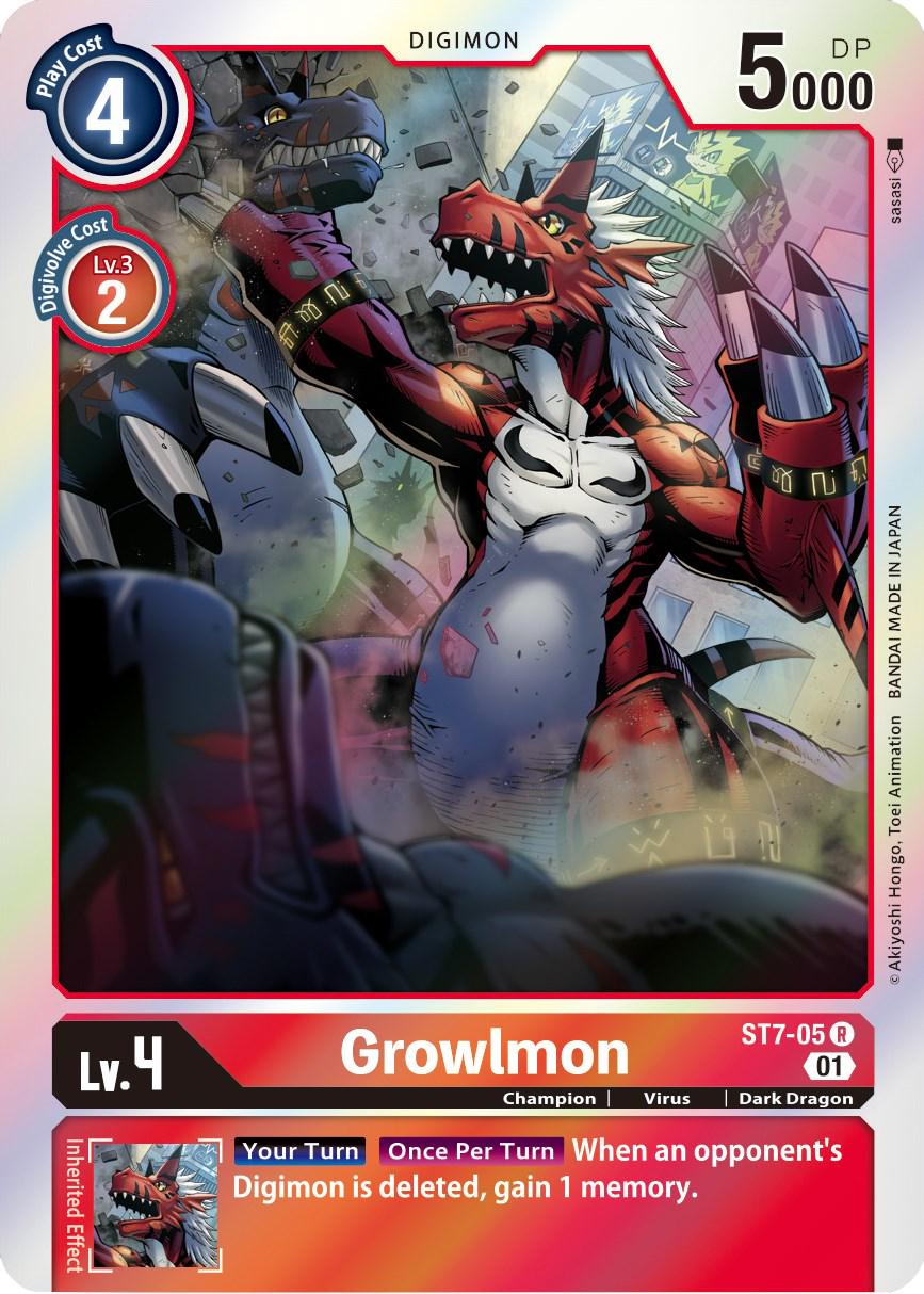 Growlmon [Foil] #ST7-05