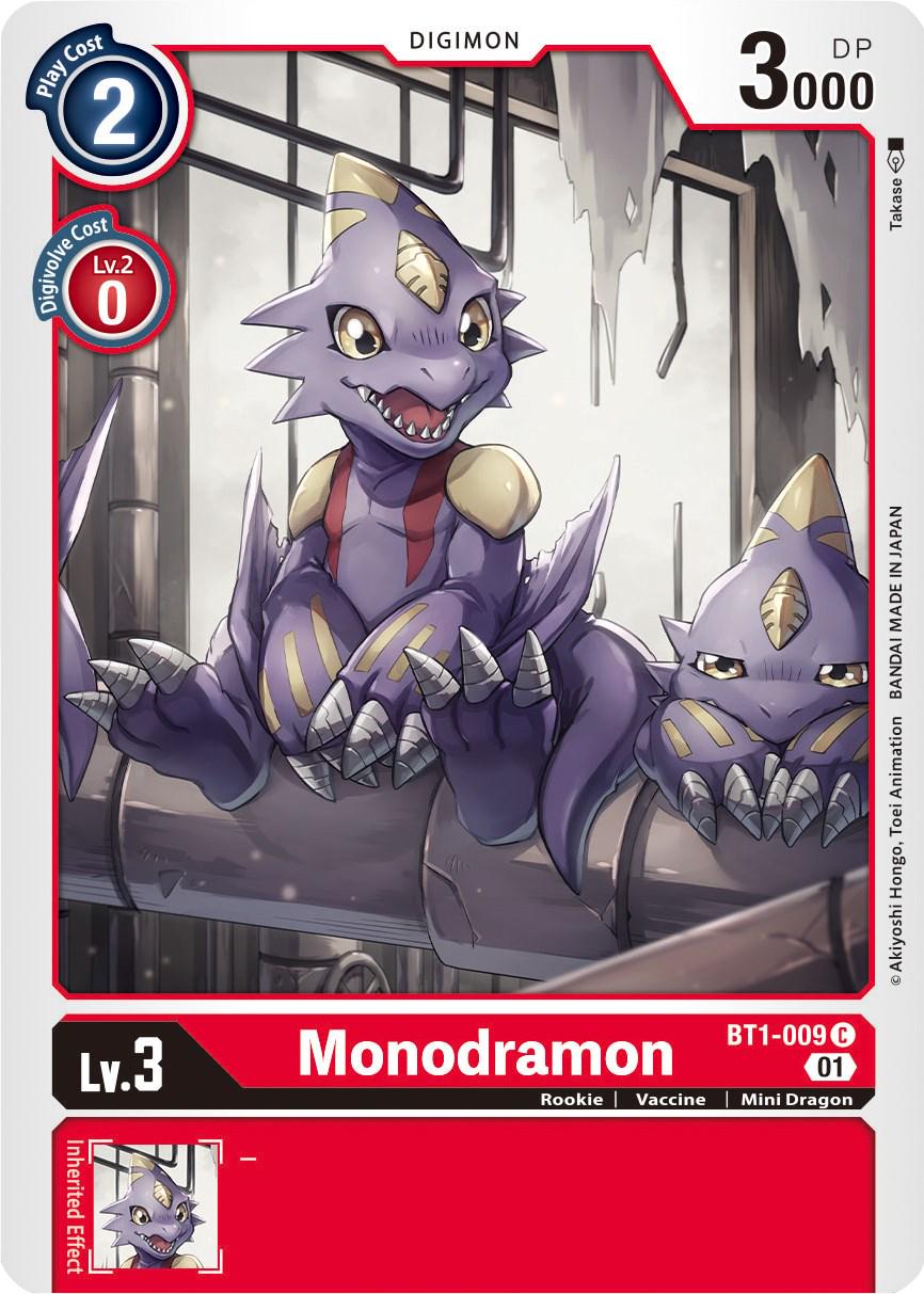 Monodramon [Alternate Art] #BT1-009