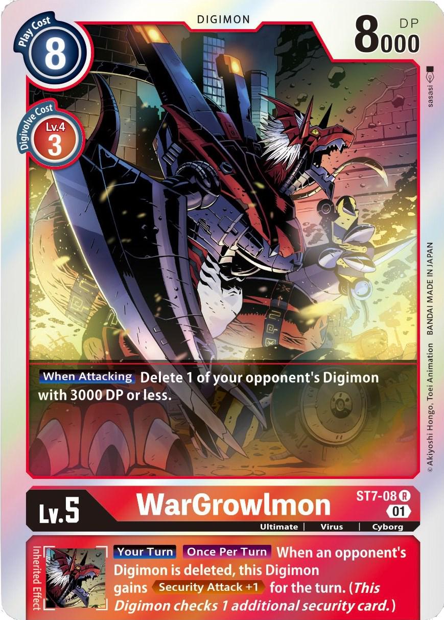 WarGrowlmon [Foil] #ST7-08