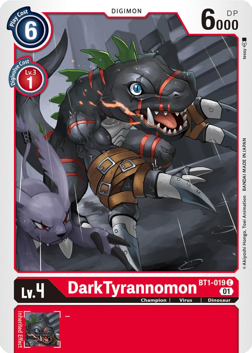 DarkTyrannomon [Alternate Art] #BT1-019