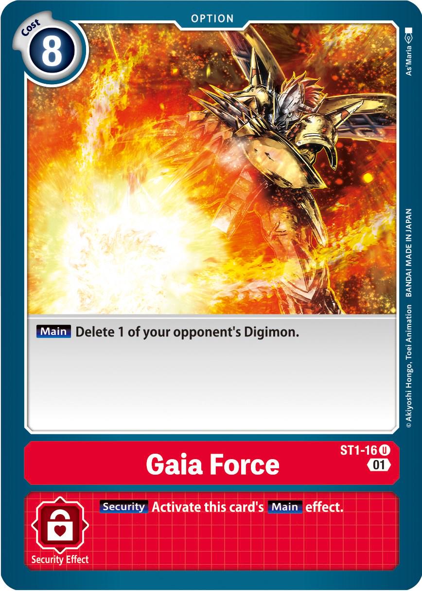 Gaia Force [Alternate Art] #ST1-16