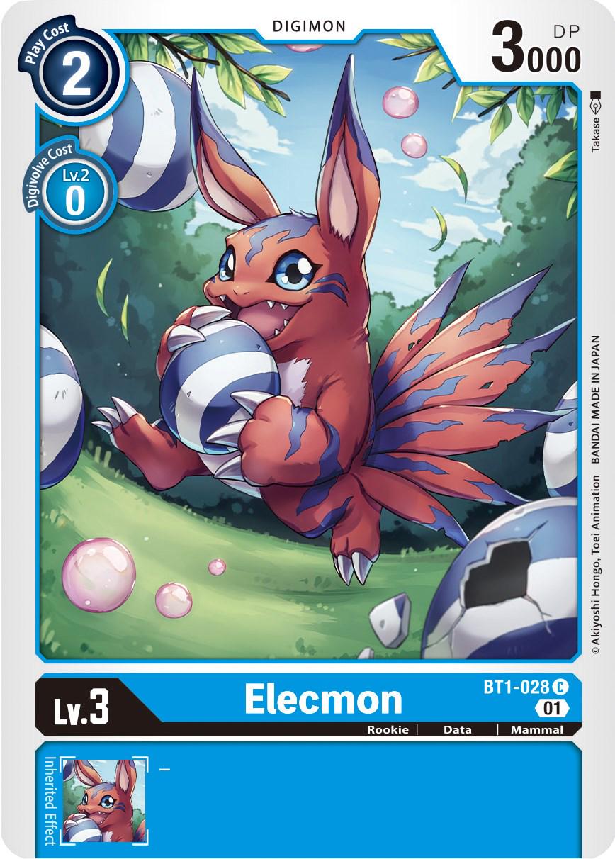 Elecmon [Alternate Art] #BT1-028