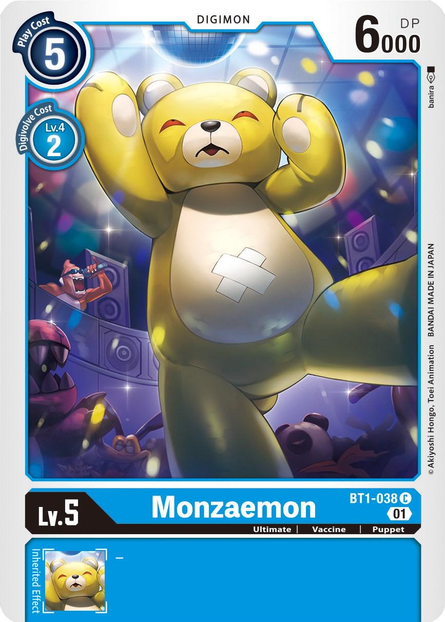 Monzaemon [Alternate Art] #BT1-038