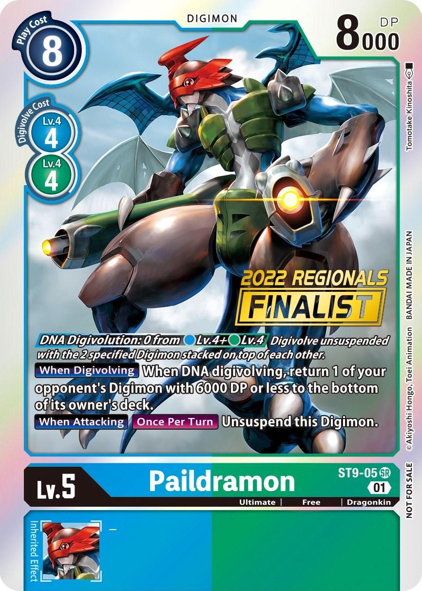 Paildramon [Regional Online Finalist Foil] #ST9-05