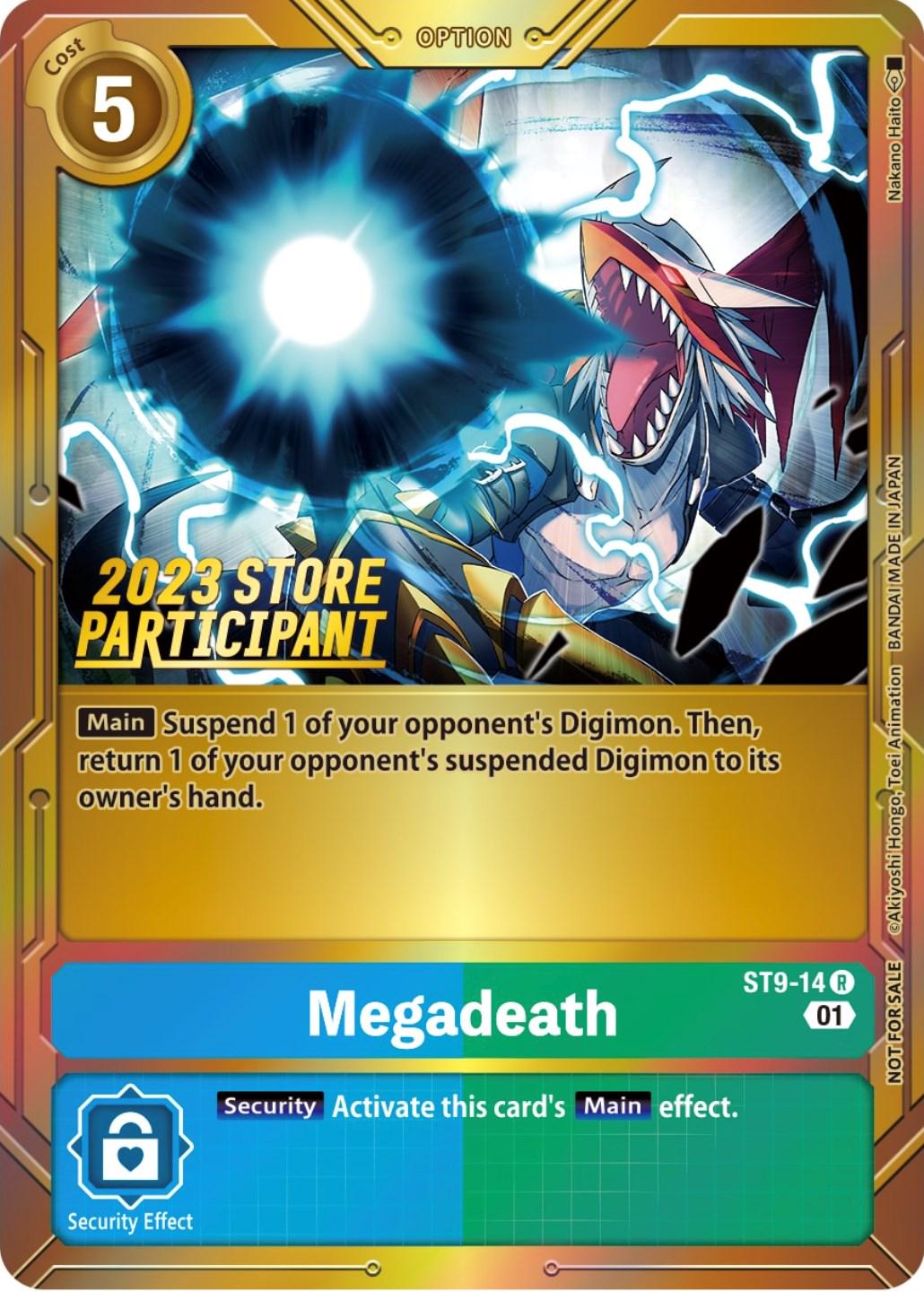Megadeath [Store Participant Foil] #ST9-14