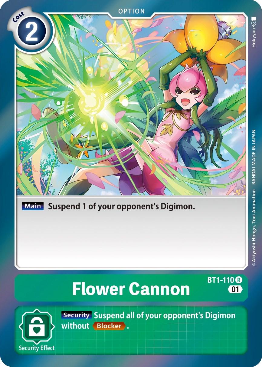Flower Cannon [Parallel Rare Foil] #BT1-110