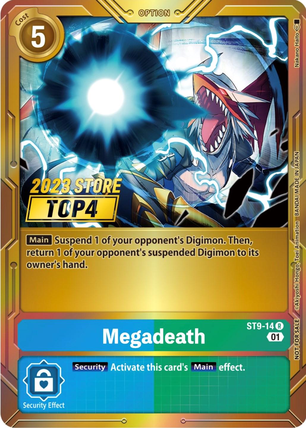 Megadeath [Store Top 4 Foil] #ST9-14