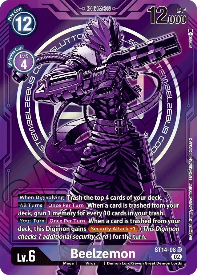 Beelzemon [Alternate Art Foil] #ST14-08