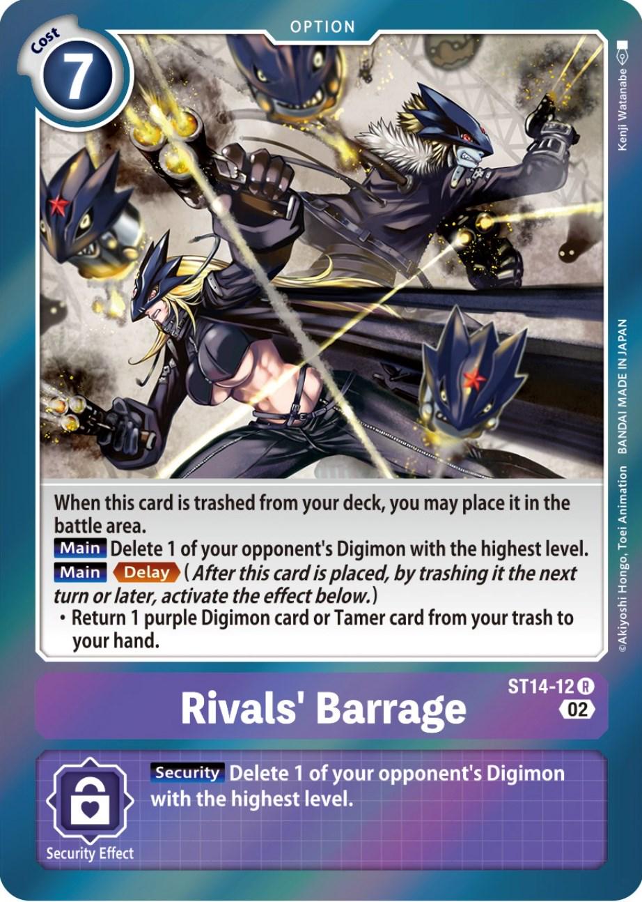 Rivals' Barrage [Foil] #ST14-12