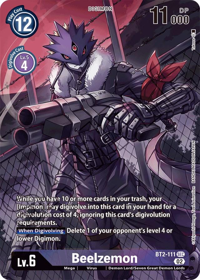 Beelzemon [Alternate Art Foil] #BT2-111