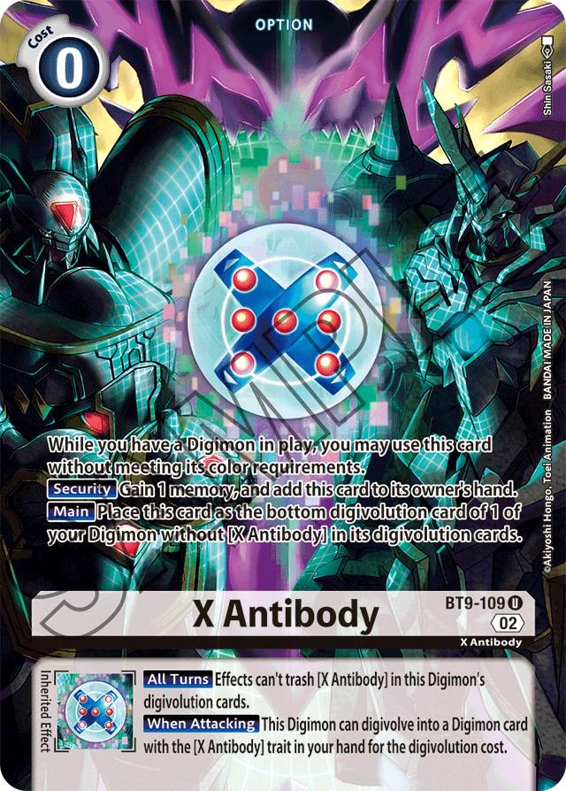 X Antibody [Alternate Art Foil] #BT9-109