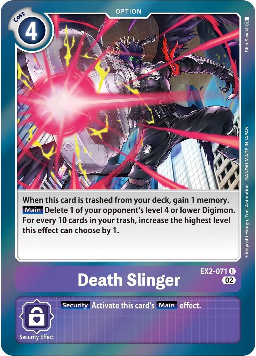 Death Slinger [Alternate Art Foil] #EX2-071