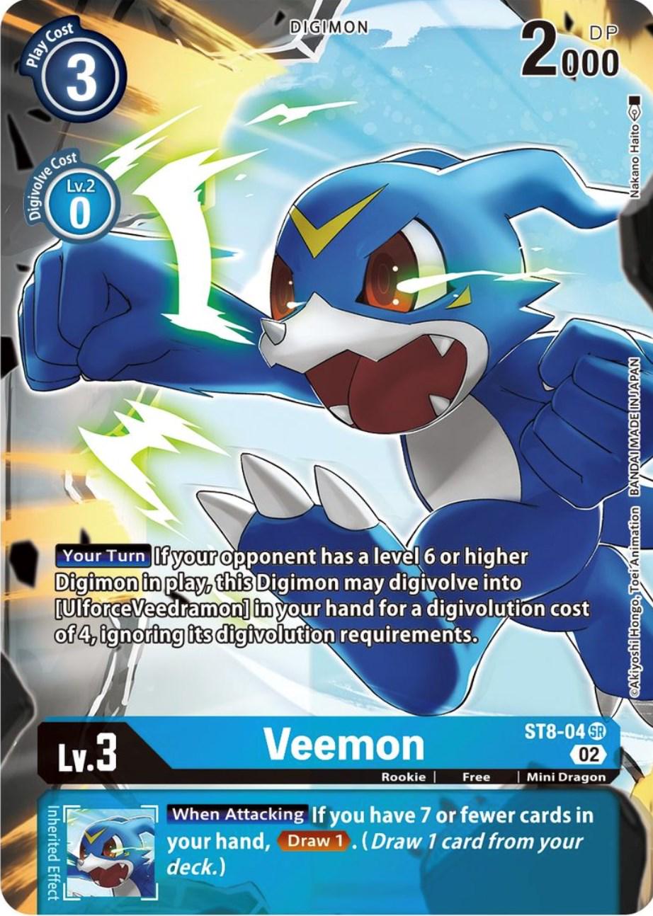 Veemon [Alternate Art Foil] #ST8-04