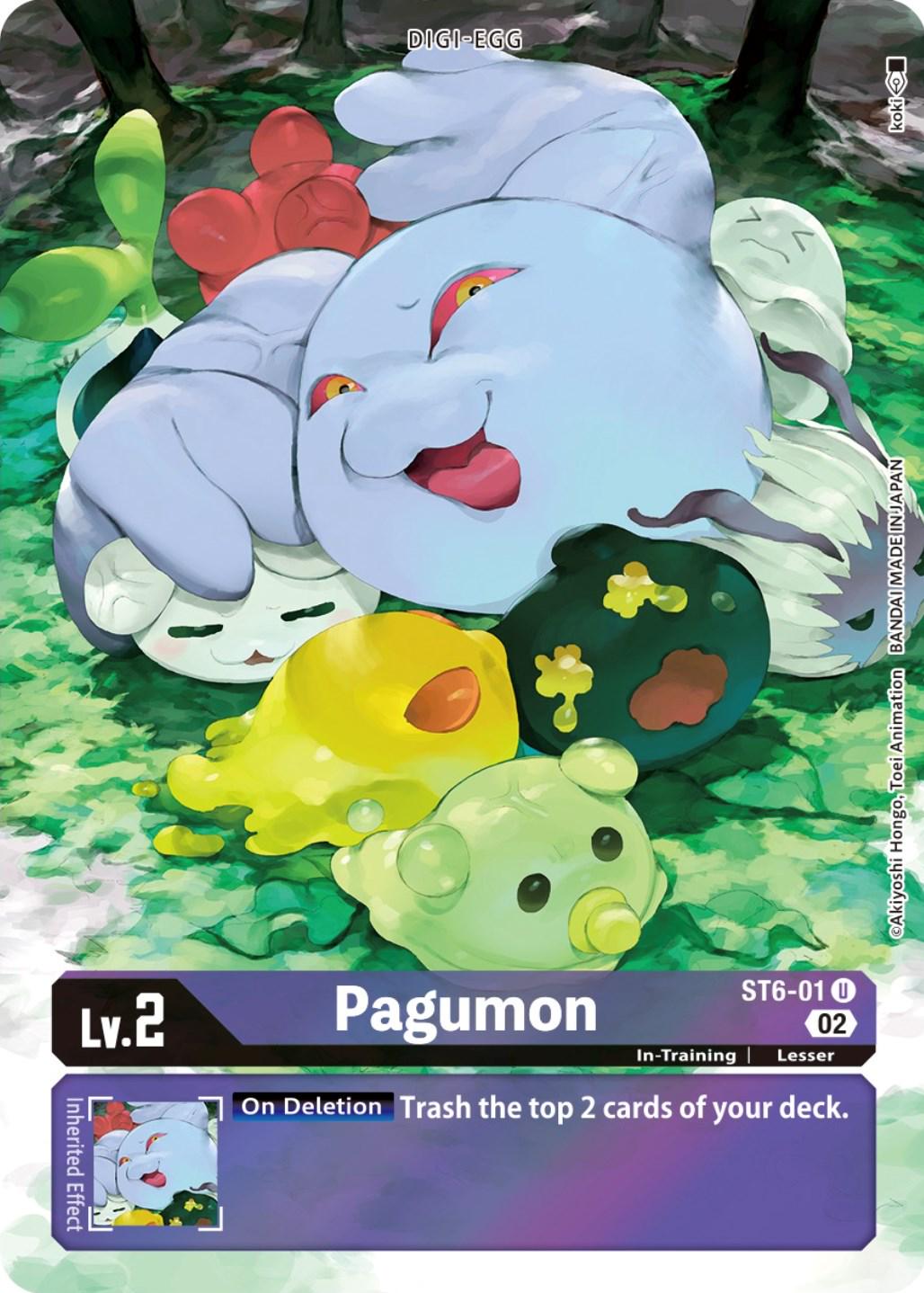 Pagumon [Alternate Art Foil] #ST6-01
