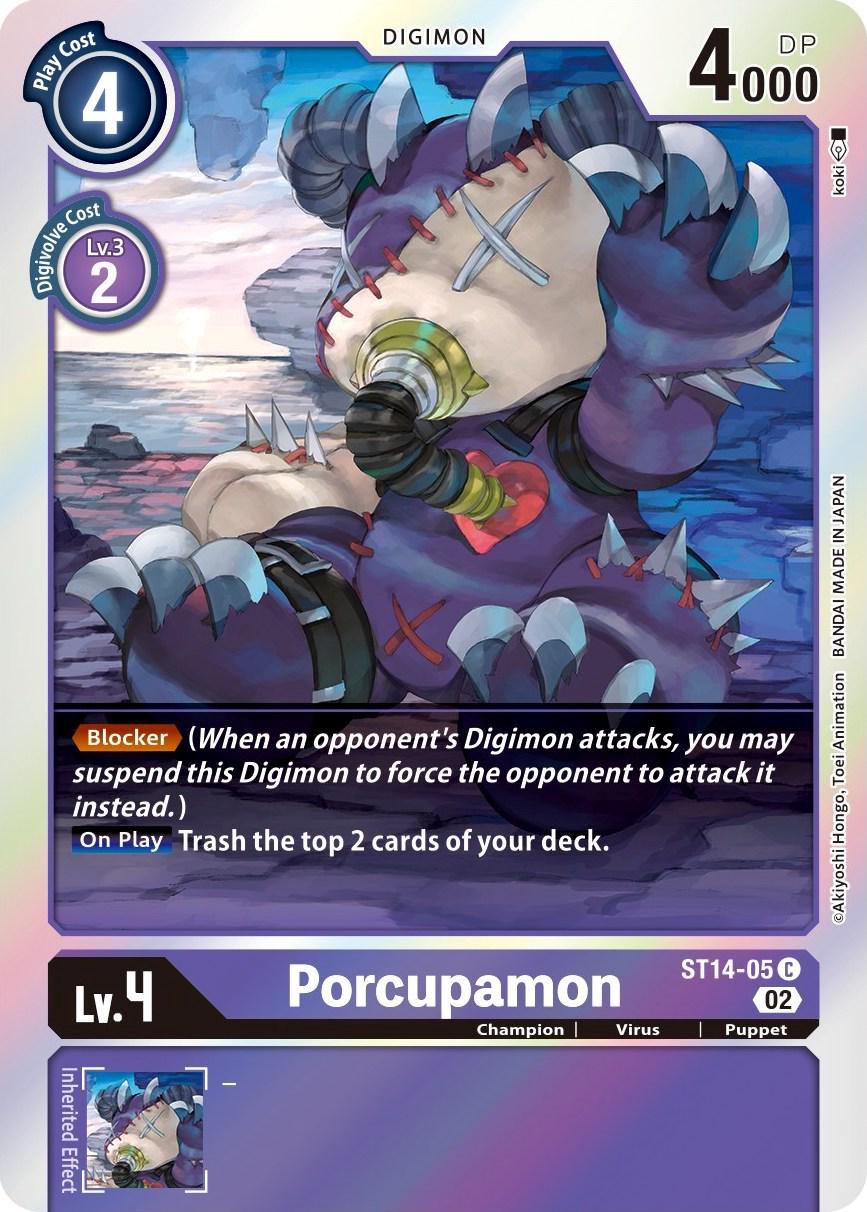 Porcupamon [Foil] #ST14-05