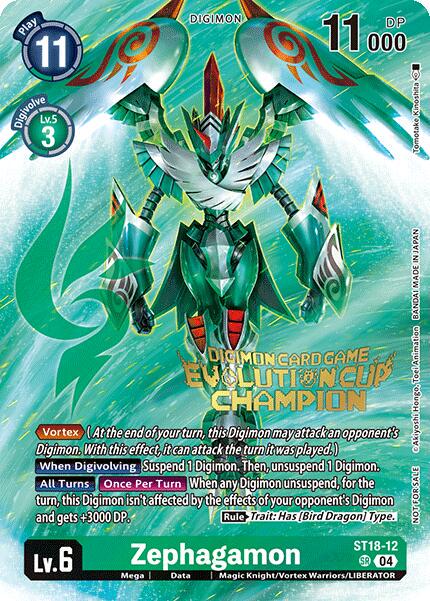 Zephagamon [Evolution Cup Champion Foil] #ST18-12
