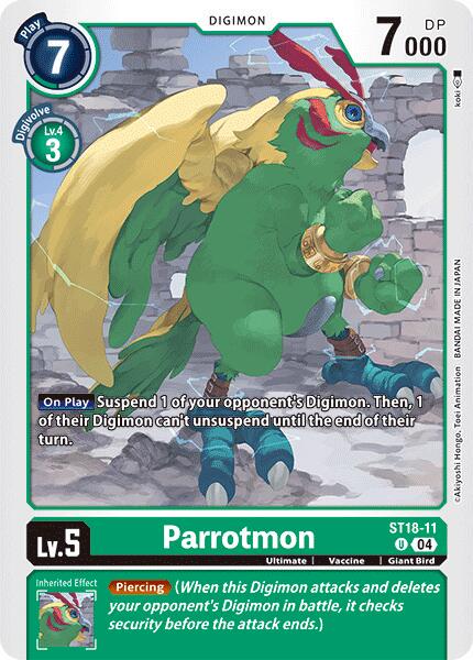 Parrotmon #ST18-11