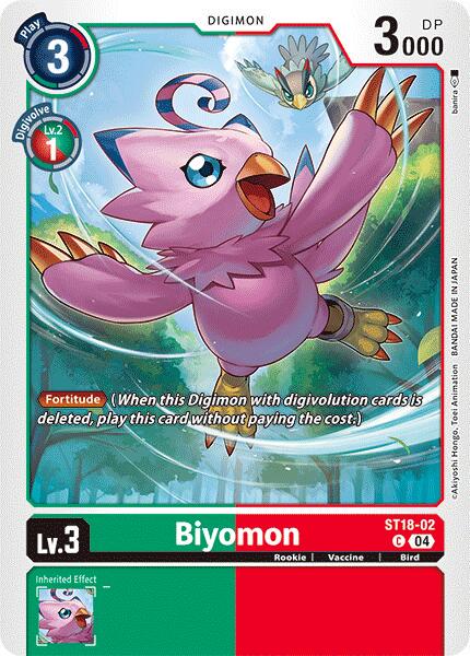 Biyomon #ST18-02