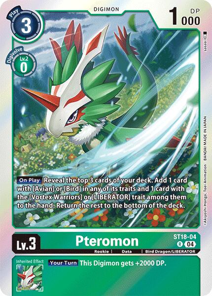 Pteromon [Foil] #ST18-04