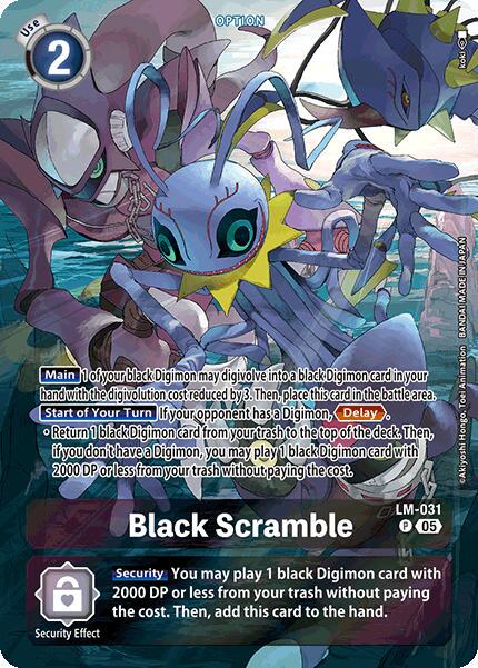 Black Scramble [Alternate Art Foil] #LM-031 P